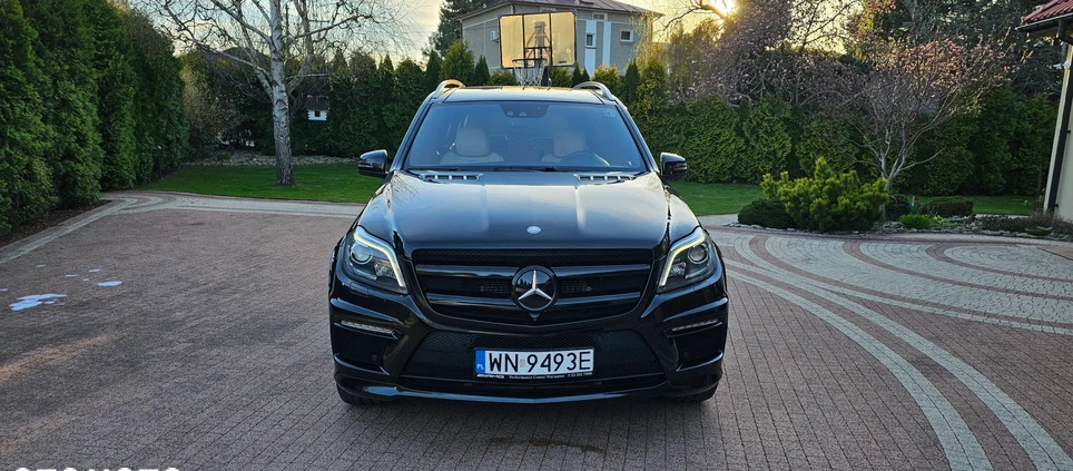 Mercedes-Benz GL cena 195500 przebieg: 124113, rok produkcji 2013 z Dębica małe 742